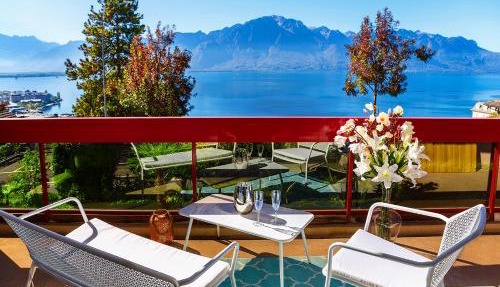 Studio with Lake View in Montreux