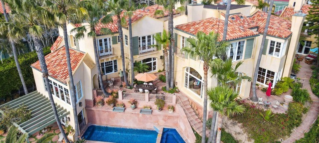 Stunning Malibu Oceanfront Estate w/2 Guesthouses, Pool, Tennis Court in Malibu