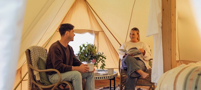 Supa Luxe - Glamping at Mirador Springs Retreat - just 90 mins from Melbourne in Trafalgar South