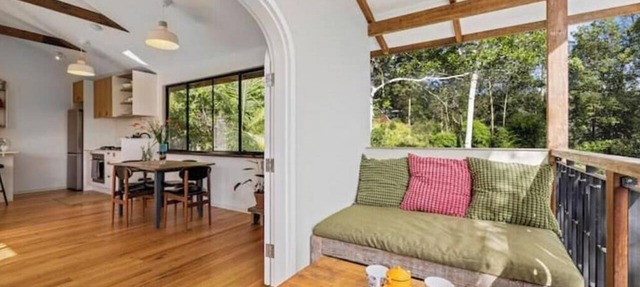 The cabin at the edge of town in Bellingen
