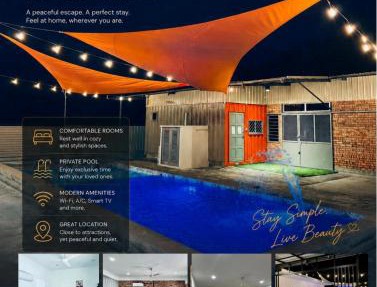 The Rina Homestay-Whole Villa with Private Pool,BBQ & Karaoke-1Min Beach- in Port Dickson