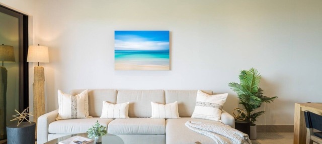 Thoughtfully designed 2 Bedroom Corner Suite with an ocean view! in Long Bay Hills