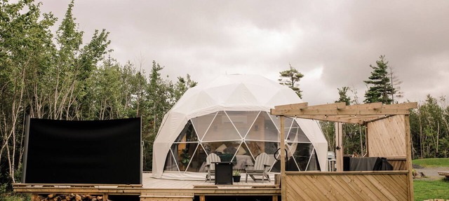 Tranquility Dome Accommodations in Antigonish