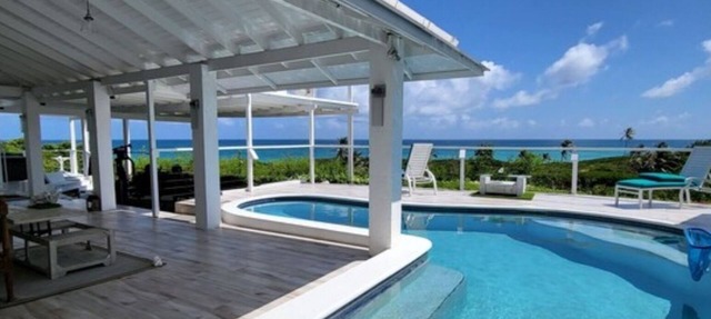 Unique Rare Villa! Retreat Style, Full Sea Views With Private Pool & Hot Tub! by RedAwning in Christ Church