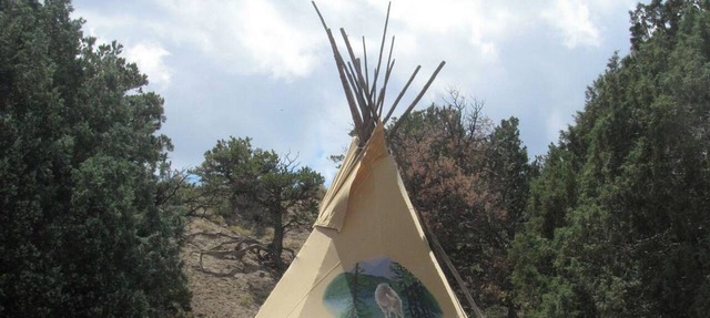 Unique Tipi Glamping for an Outdoor Adventure in Salida, Colorado in Salida