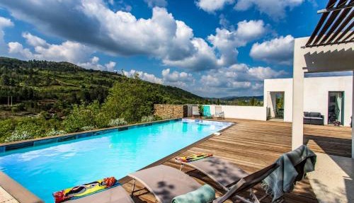 Villa Blanche, Contemporary, Cathars, Couiza, Carcassonne in Couiza