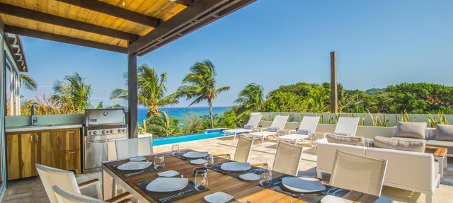 Villa Topaz Above West Bay with 360 Degree Views! in West Bay