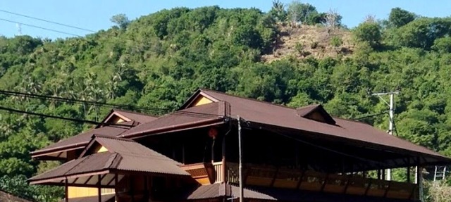 Wooden House Hotel at Senggigi in Nusa Tenggara Bar.
