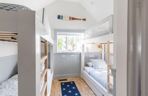 Marblehead House | Prime location in town w parking! Walk to beach, shops & harbor-Sleeps 9