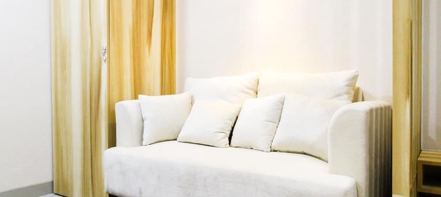 Modern Style The Oasis Studio Apartment with Comfortable Sofa in Cikarang