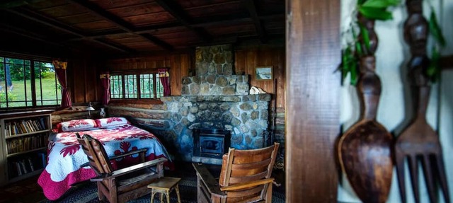 Cozy Upcountry Log Cabin in Kula