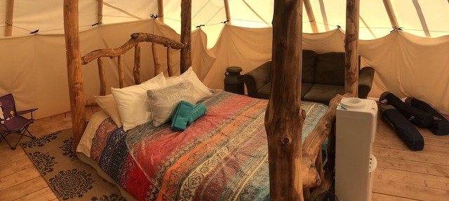 Tipi Retreat w/Free Hot Springs Day Pass in Thermopolis
