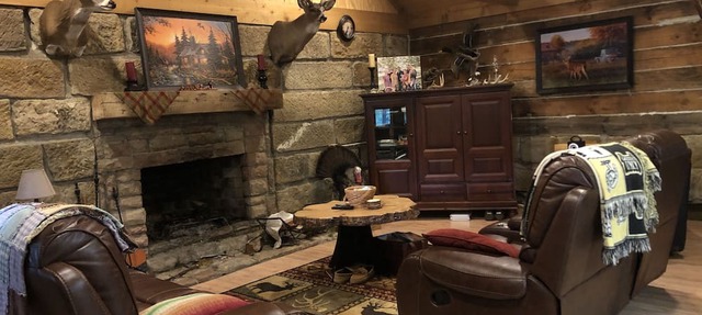 Rustic Cabin Retreat on 120 Acres with Private Lake, Wildlife, and Fireplace. in Scio