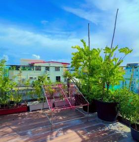 The garden terrace suite in Malé